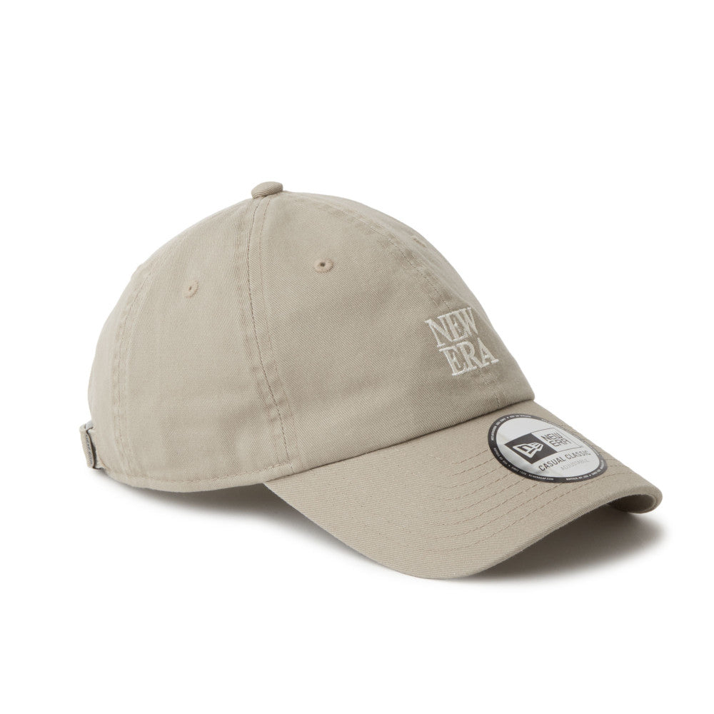 New Era Casual Classic Square Logo Pebble Adjustable Cap