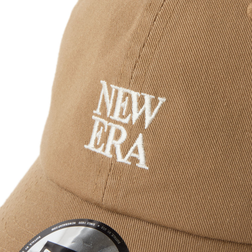 New Era Casual Classic Square Logo Khaki Adjustable Cap