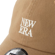 New Era Casual Classic Square Logo Khaki Adjustable Cap