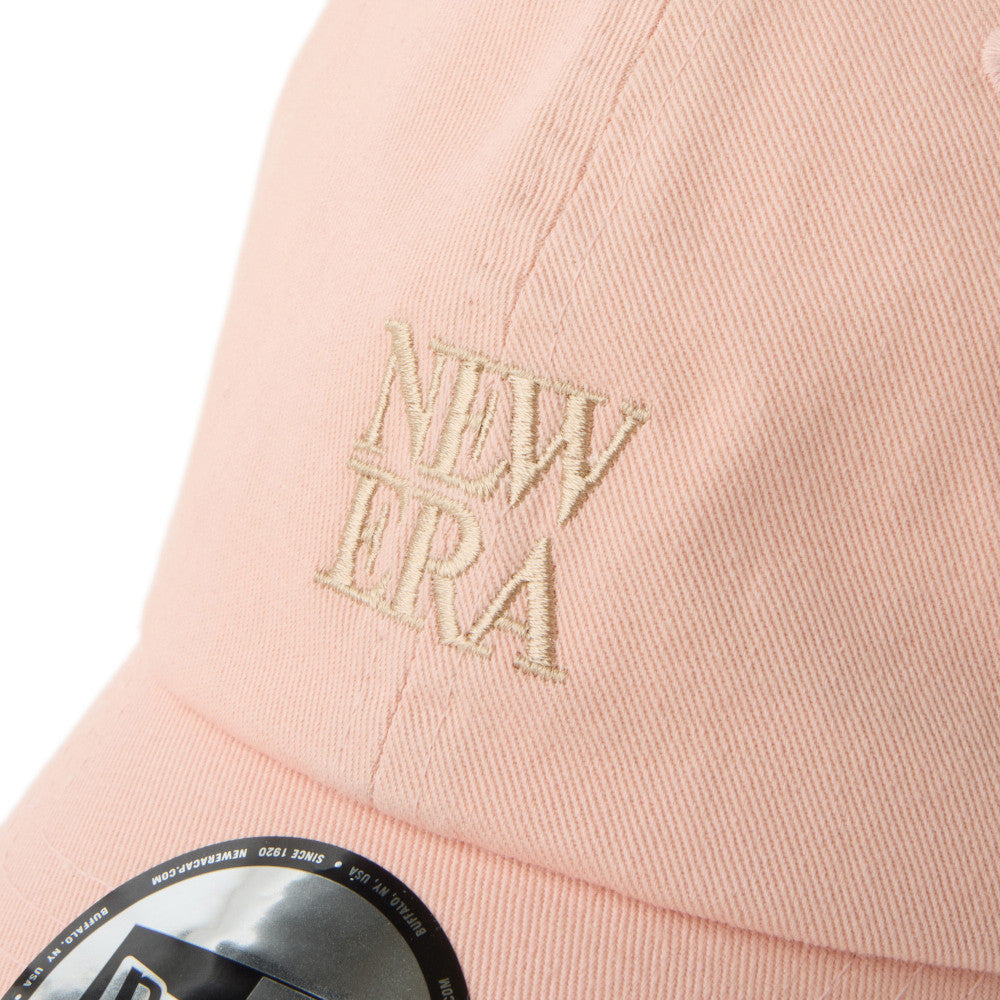 New Era Casual Classic Square Logo Dusty Rose Adjustable Cap