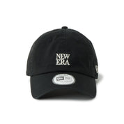 New Era Casual Classic Square Logo Black Adjustable Cap