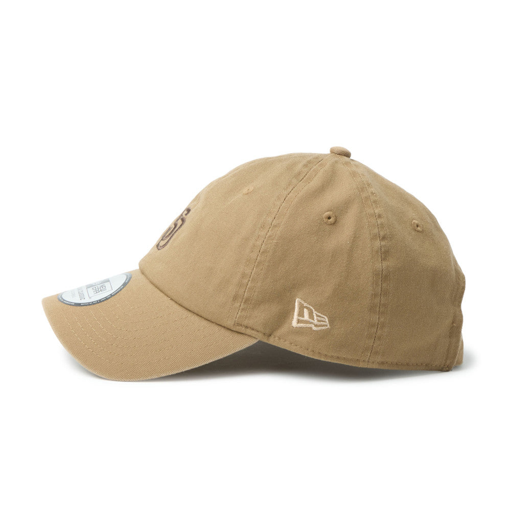 New Era Casual Classic San Diego Padres Khaki Adjustable Cap