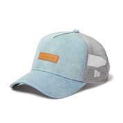 New Era 9FORTY A-Frame 1920 Patch Washed Denim Trucker Snapback Cap