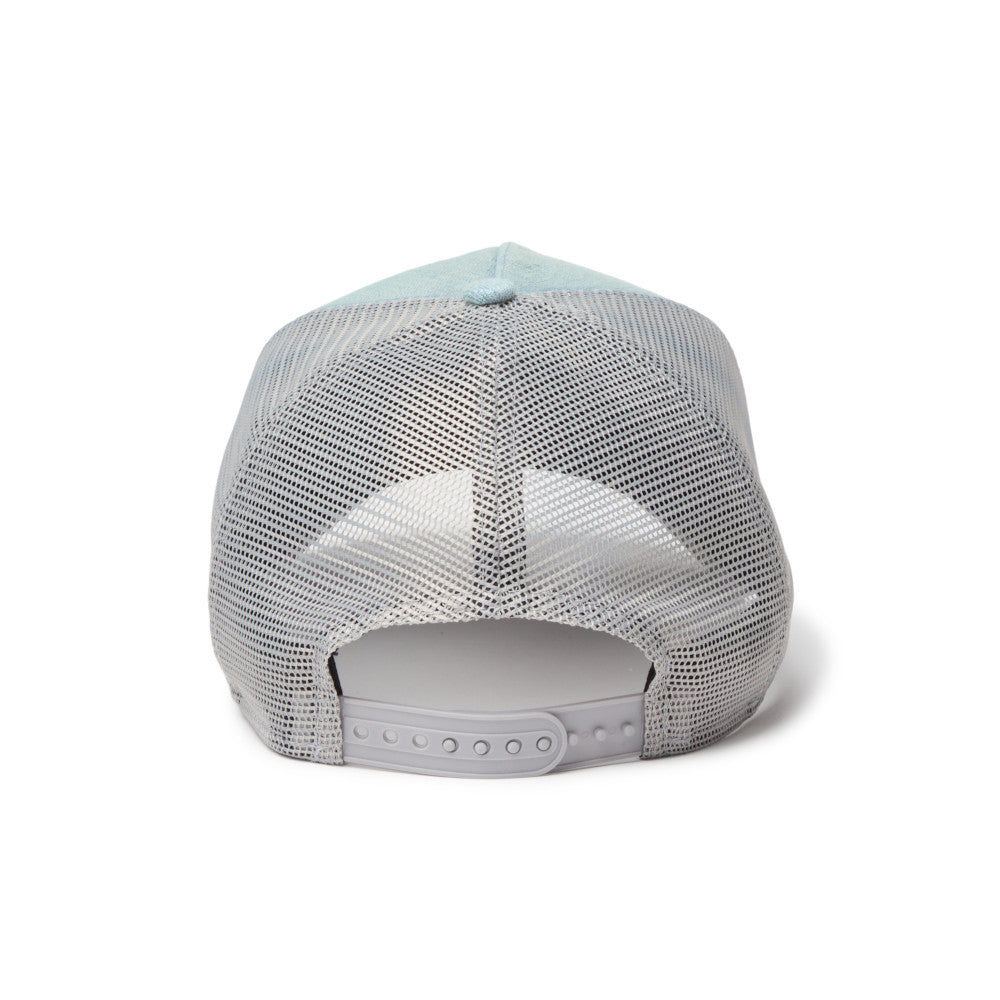 New Era 9FORTY A-Frame 1920 Patch Washed Denim Trucker Snapback Cap