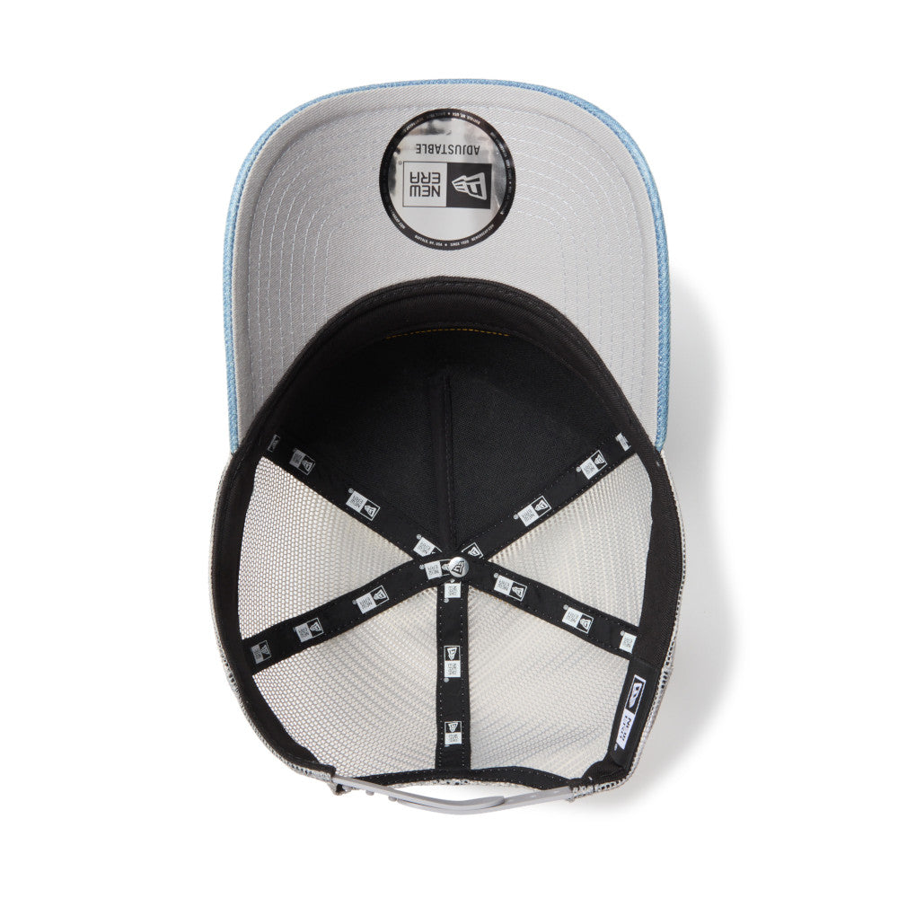 New Era 9FORTY A-Frame 1920 Patch Washed Denim Trucker Snapback Cap