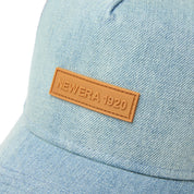 New Era 9FORTY A-Frame 1920 Patch Washed Denim Trucker Snapback Cap