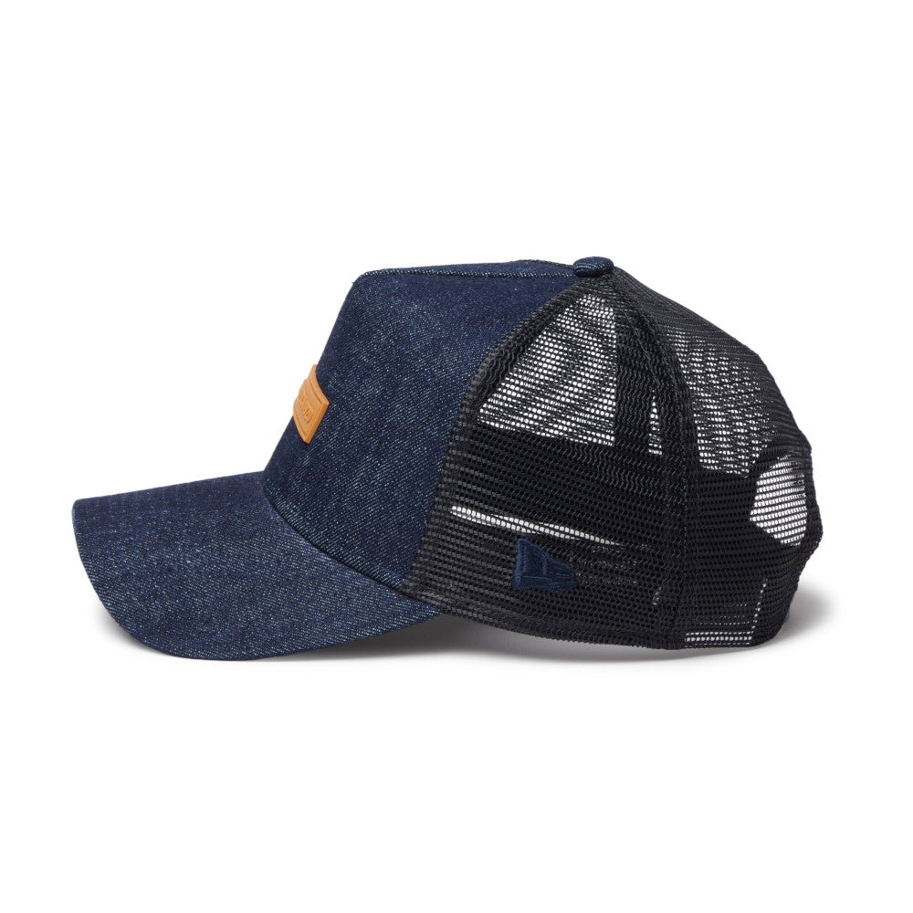 New Era 9FORTY A-Frame 1920 Patch Denim Trucker Snapback Cap