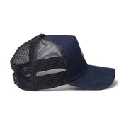 New Era 9FORTY A-Frame 1920 Patch Denim Trucker Snapback Cap