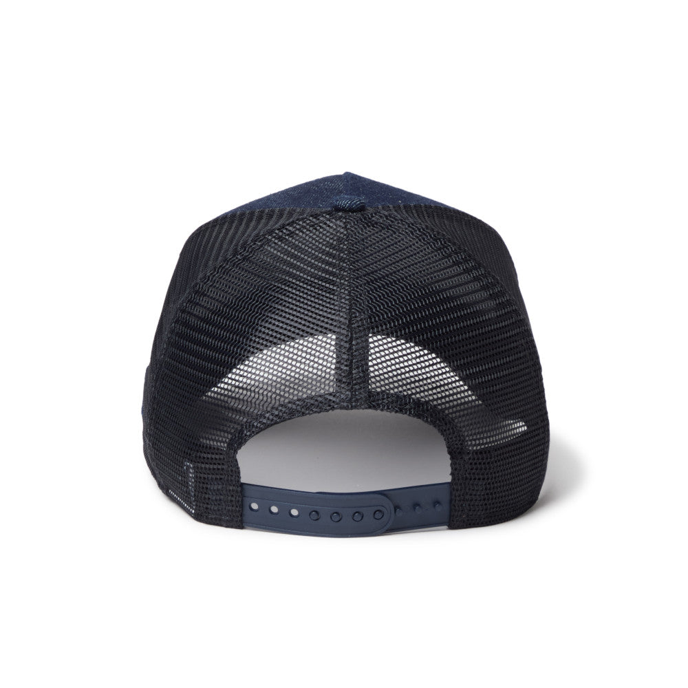 New Era 9FORTY A-Frame 1920 Patch Denim Trucker Snapback Cap