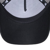 New Era 9FORTY A-Frame Round Patch Black Trucker Cap