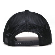 New Era 9FORTY A-Frame Round Patch Black Trucker Cap