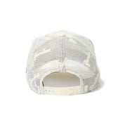 New Era 9FORTY A-Frame New York Yankees Embroidered Mesh Cream Trucker Cap