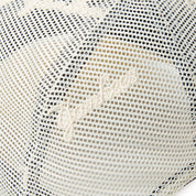 New Era 9FORTY A-Frame New York Yankees Embroidered Mesh Cream Trucker Cap