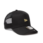 New Era 9FORTY A-Frame Metal Flag Black Trucker Cap