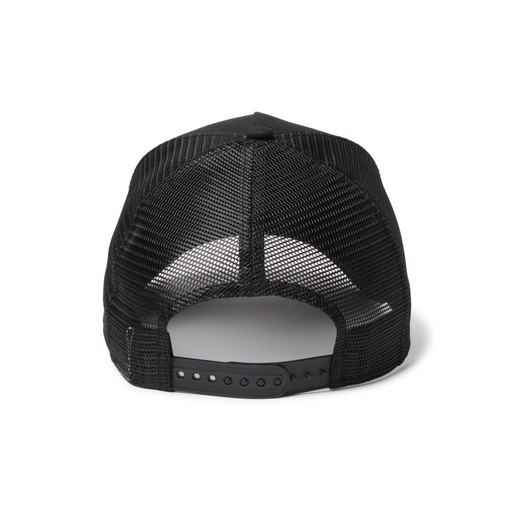 New Era 9FORTY A-Frame Metal Flag Black Trucker Cap