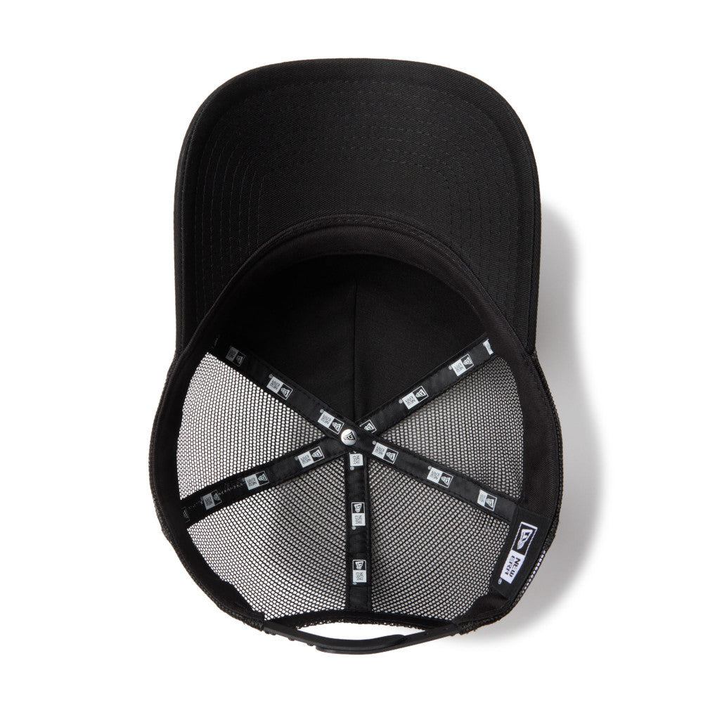 New Era 9FORTY A-Frame Metal Flag Black Trucker Cap