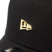 New Era 9FORTY A-Frame Metal Flag Black Trucker Cap