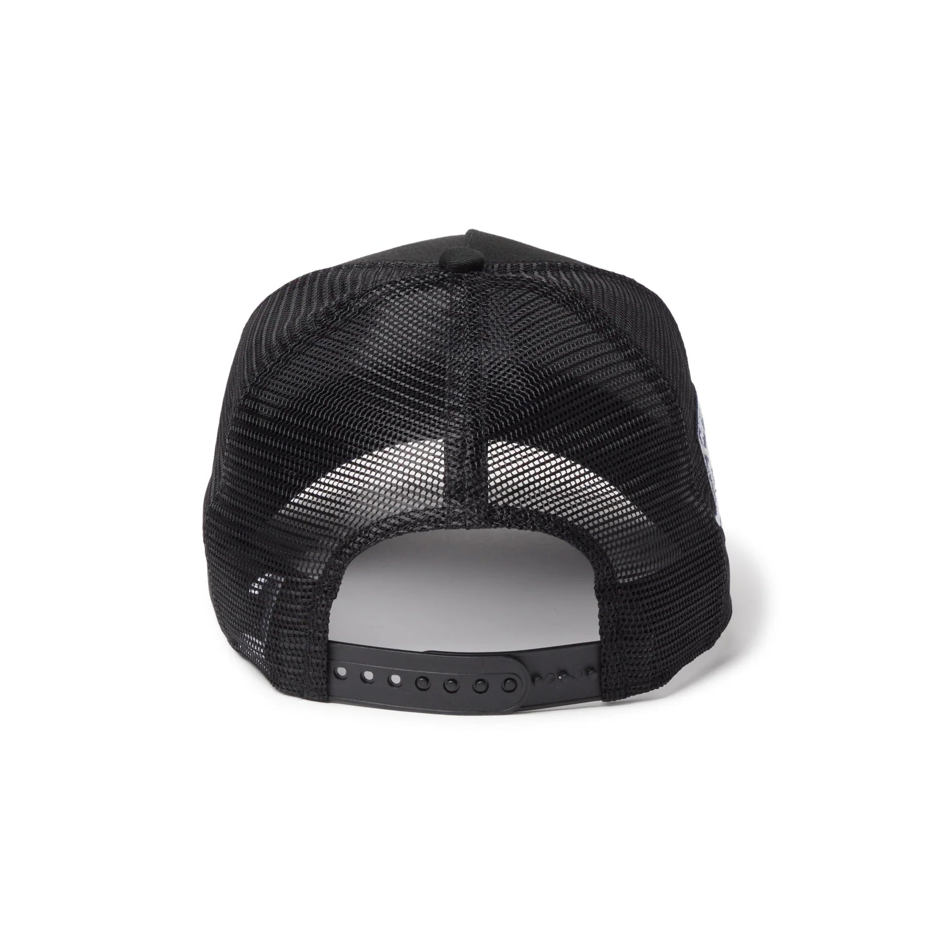 New Era 9FORTY A-Frame Los Angeles Dodgers Side Patch Black Trucker Cap