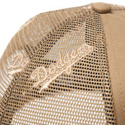 New Era 9FORTY A-Frame Los Angeles Dodgers Embroidered Mesh Khaki Trucker Cap