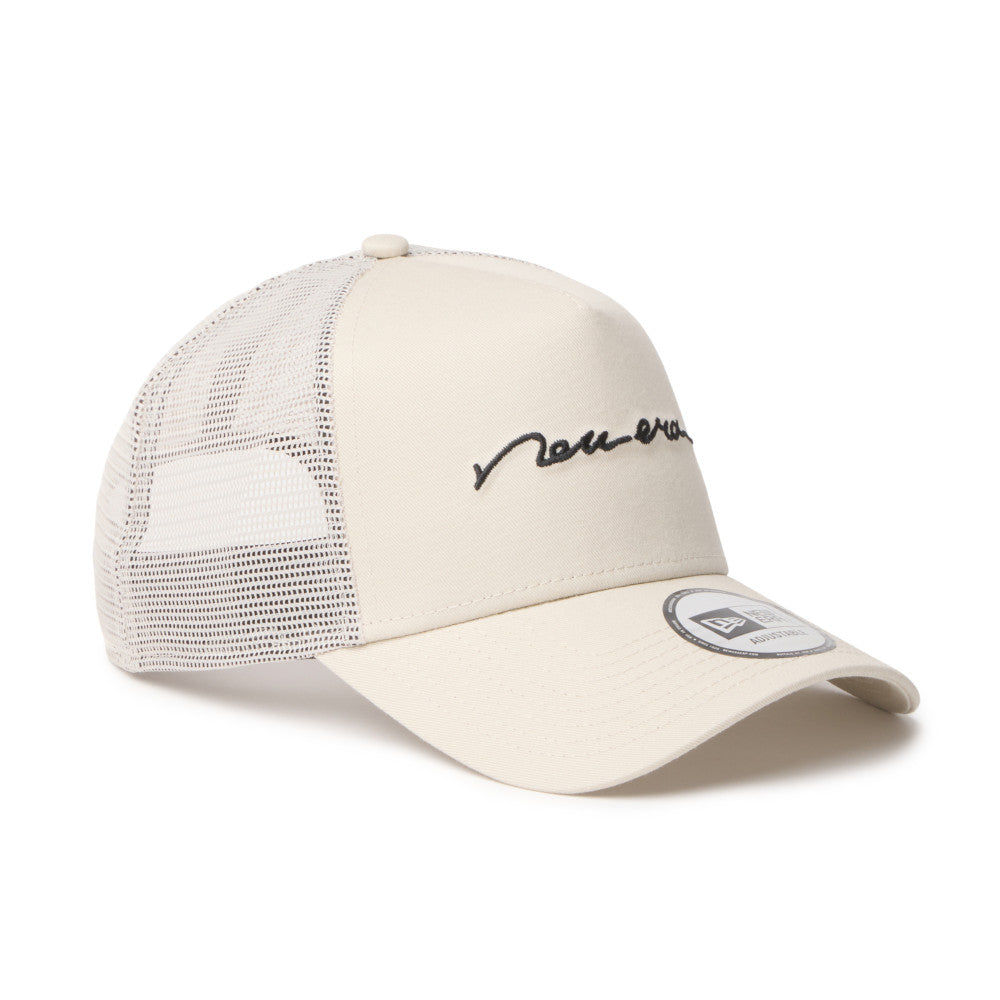 New Era 9FORTY A-Frame Handwritten Stone Adjustable Cap