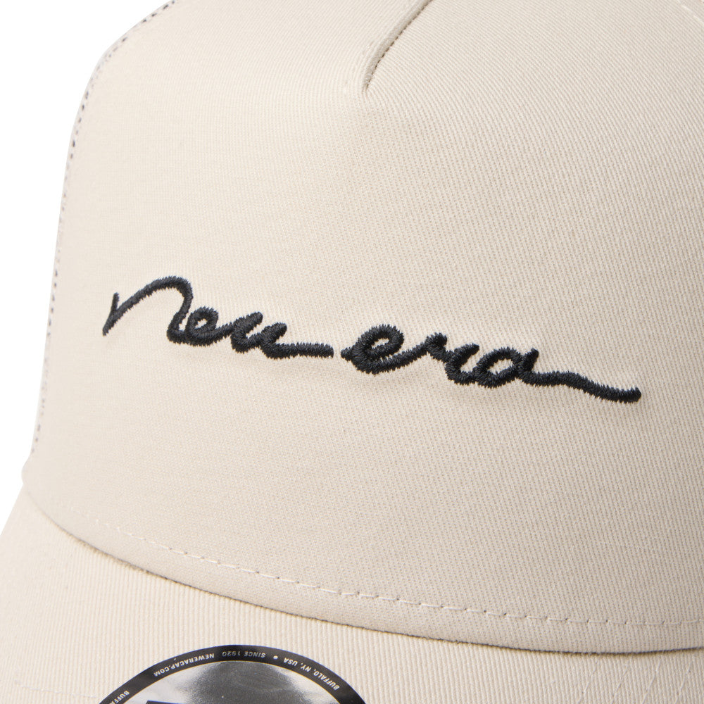 New Era 9FORTY A-Frame Handwritten Stone Adjustable Cap