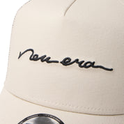 New Era 9FORTY A-Frame Handwritten Stone Adjustable Cap