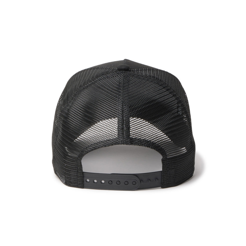 New Era 9FORTY A-Frame Handwritten Logo Black Adjsustable Cap