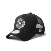 New Era 9FORTY A-Frame Circle Originators of the True Fitted Black Trucker Cap