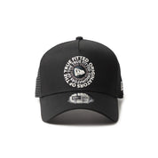New Era 9FORTY A-Frame Circle Originators of the True Fitted Black Trucker Cap