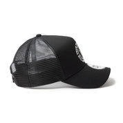 New Era 9FORTY A-Frame Circle Originators of the True Fitted Black Trucker Cap