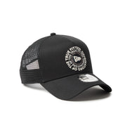 New Era 9FORTY A-Frame Circle Originators of the True Fitted Black Trucker Cap