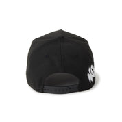 New Era 9FORTY A-Frame Wordmark Tagging Essential Black Adjustable Cap