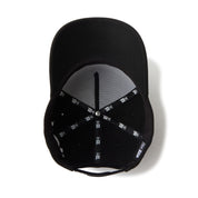 New Era 9FORTY A-Frame Wordmark Tagging Essential Black Adjustable Cap