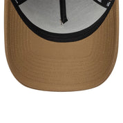 New Era 9FORTY Script Mocha Mousse White Mocha Adjustable Cap