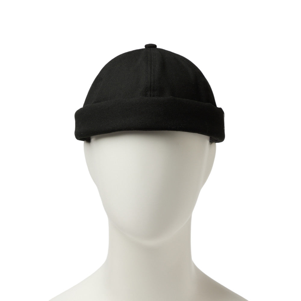 New Era Fisherman Black Skully Hat