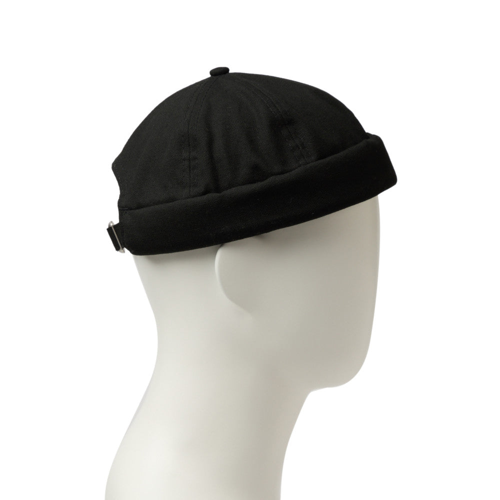 New Era Fisherman Black Skully Hat