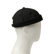 New Era Fisherman Black Skully Hat