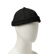 New Era Fisherman Black Skully Hat
