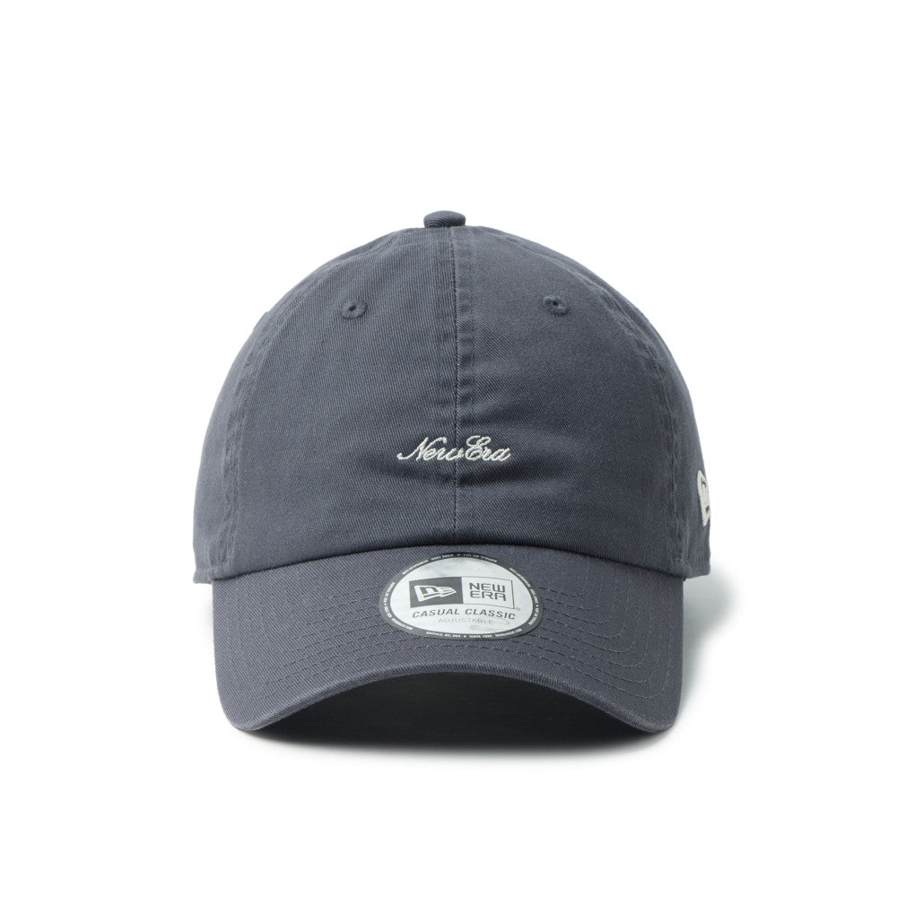 New Era Casual Classic Strap Logo Graphite Adjustable Cap