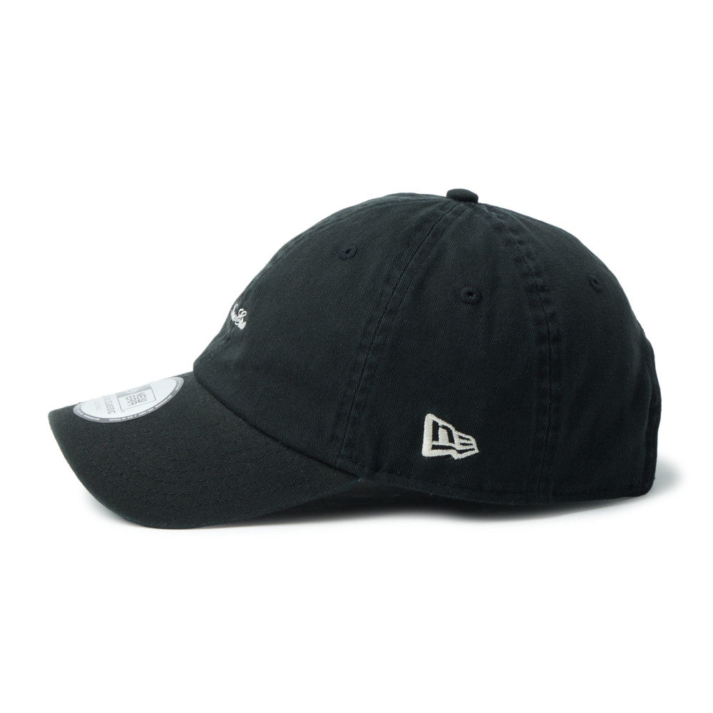 New Era Casual Classic Strap Logo Black Adjustable Cap
