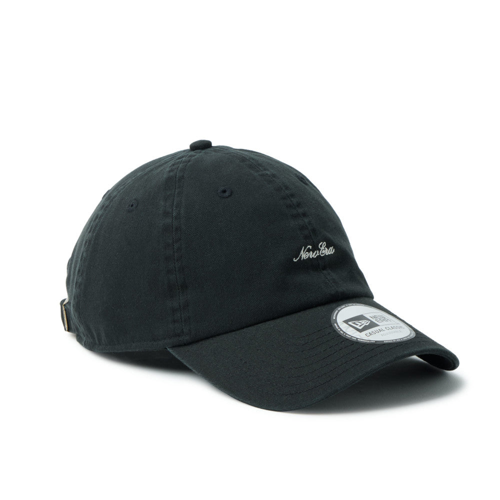New Era Casual Classic Strap Logo Black Adjustable Cap