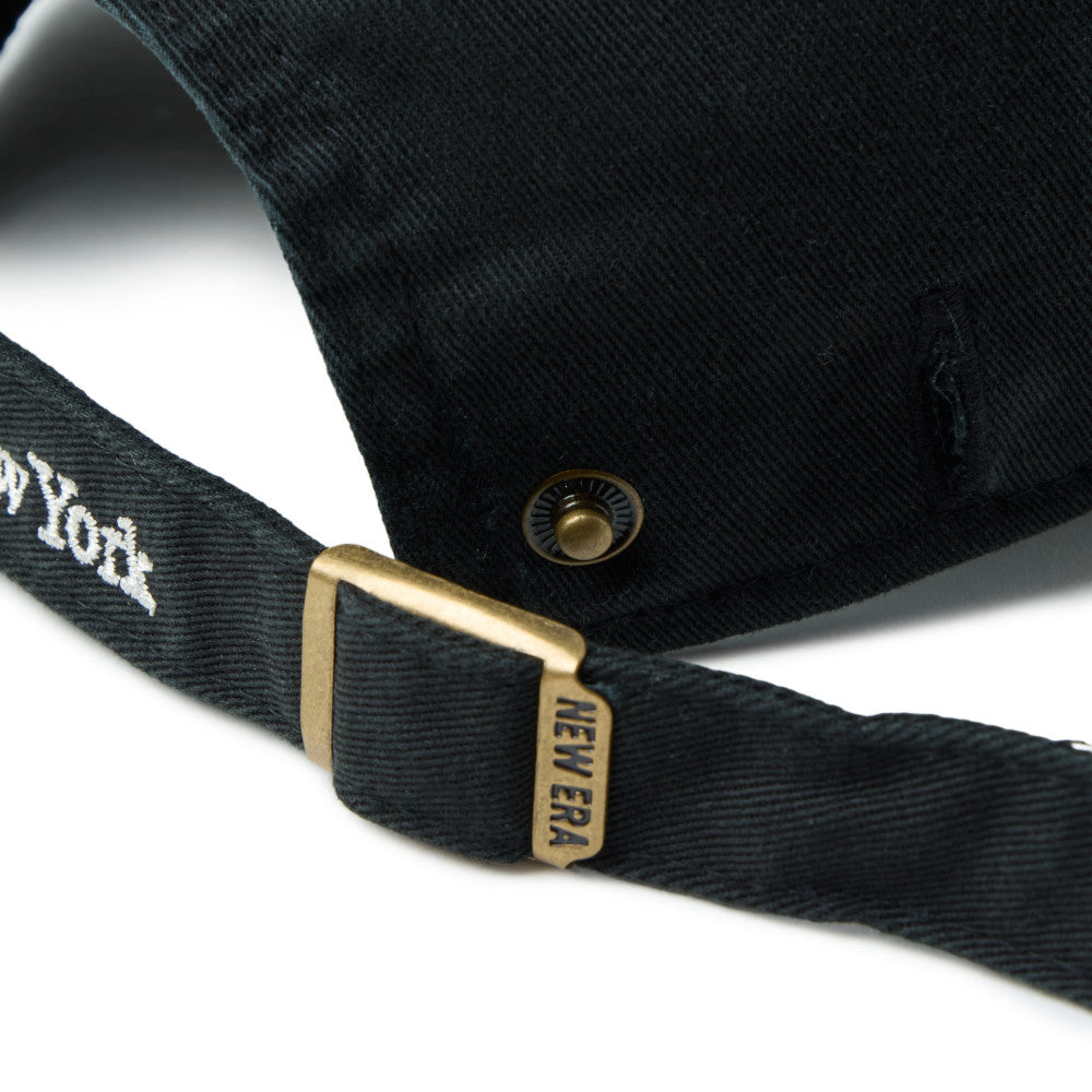 New Era Casual Classic Strap Logo Black Adjustable Cap