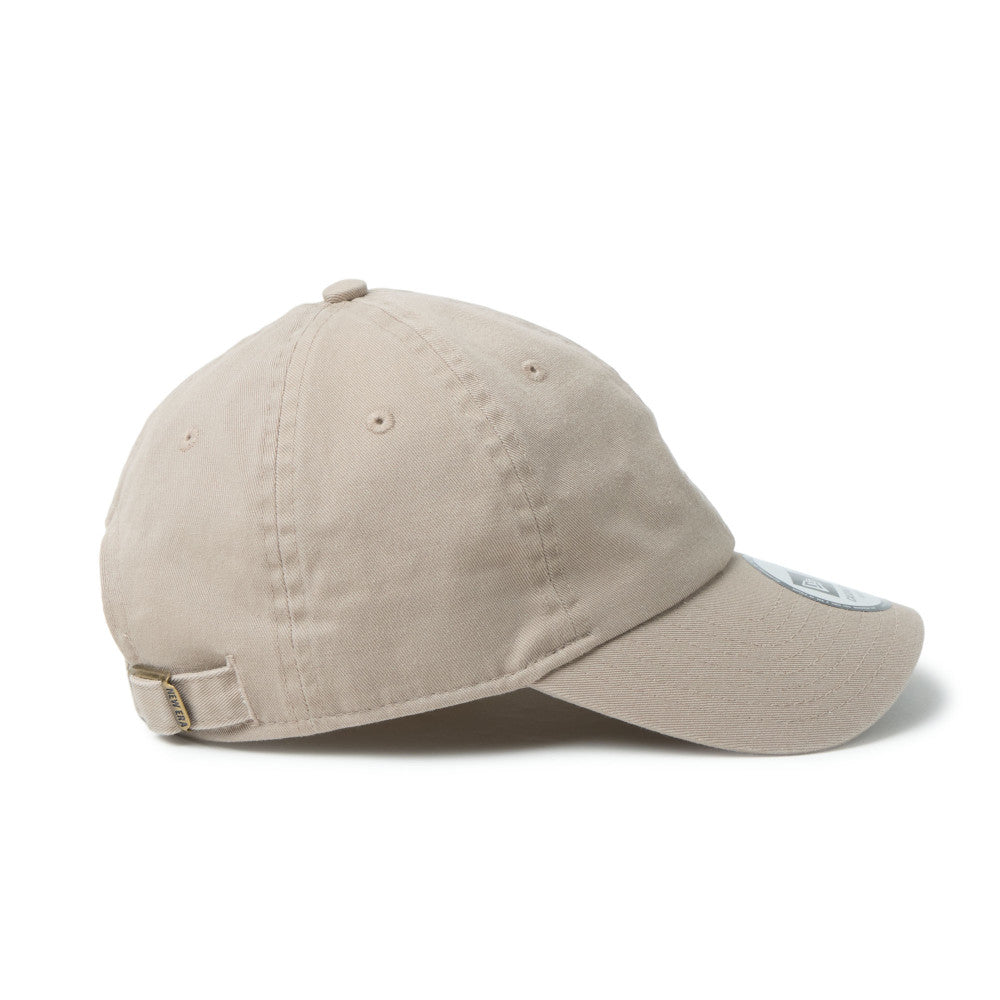 New Era Casual Classic Strap Logo Ash Grey Adjustable Cap