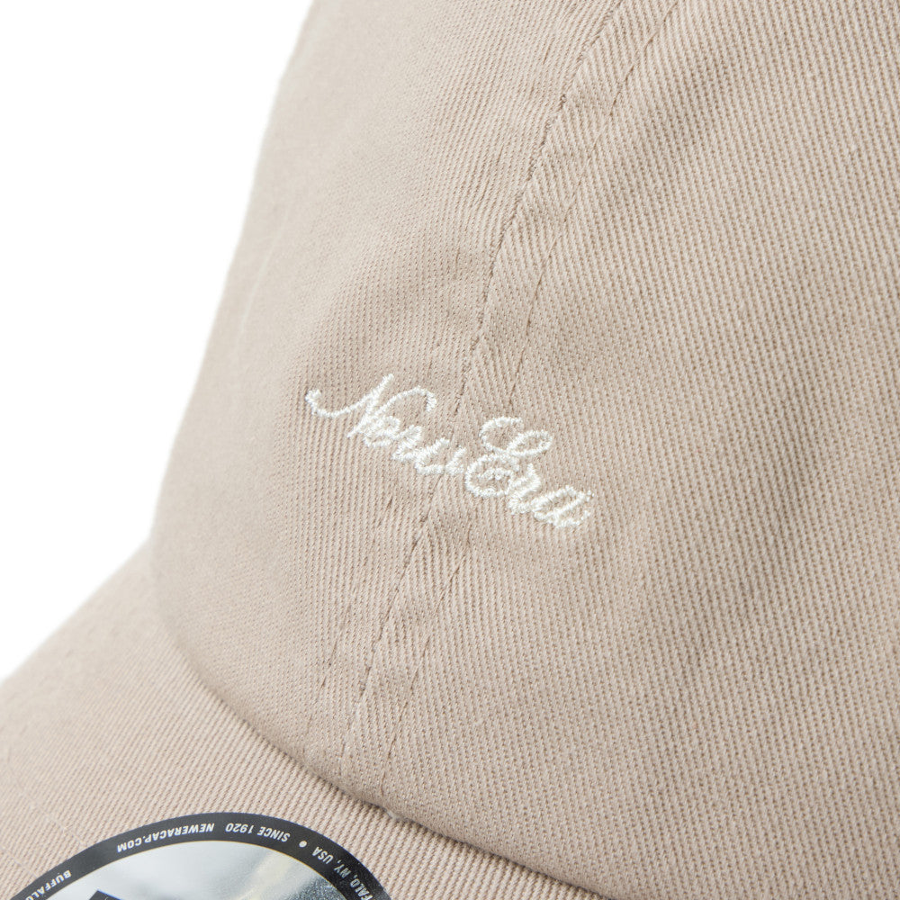 New Era Casual Classic Strap Logo Ash Grey Adjustable Cap