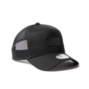 New Era 9FORTY A-Frame TPU Box Logo Tonal Black Trucker Cap
