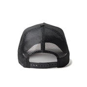 New Era 9FORTY A-Frame TPU Box Logo Tonal Black Trucker Cap