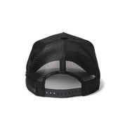 New Era 9FORTY A-Frame Tracker Metal Flag Black Silver Snapback Cap