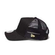 New Era 9FORTY A-Frame Tracker Metal Flag Black Gold Snapback Cap