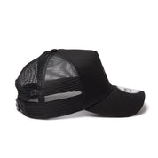 New Era 9FORTY A-Frame Tracker Metal Flag Black Gold Snapback Cap