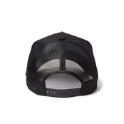 New Era 9FORTY A-Frame Tracker Metal Flag Black Gold Snapback Cap